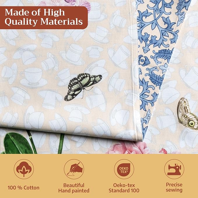 Maison d' Hermine Table Runner 100% Cotton 14.50" x 108" | Table Runners 108 - Image 3