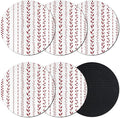 Simple Stripes Coasters Set of 6, Absorbent Coasters by Unknown