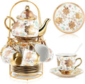 Zhehao 20 Pcs Porcelain Tea Set by Zhehao