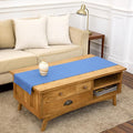 Solino Home Cotton Linen Table Runner Blue, Hemstitch Collection 14 x 60 in | by SolinoHome