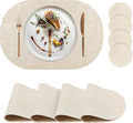 Faux Leather Placemats Set of 4 by yuuzue