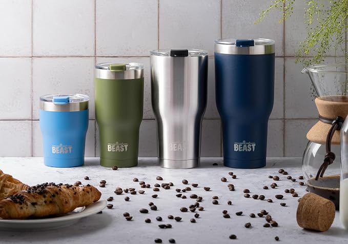 Beast 40 oz Tumbler Stainless Steel Vacuum Insulated Coffee Ice Cup Double Wall - Image 5