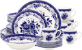 30-Piece Porcelain Dinnerware Set by TudorEngland