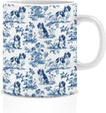 Chinoiserie Cavalier King Charles Spaniel Mug, Cavalier King Charles Spaniel by Unknown