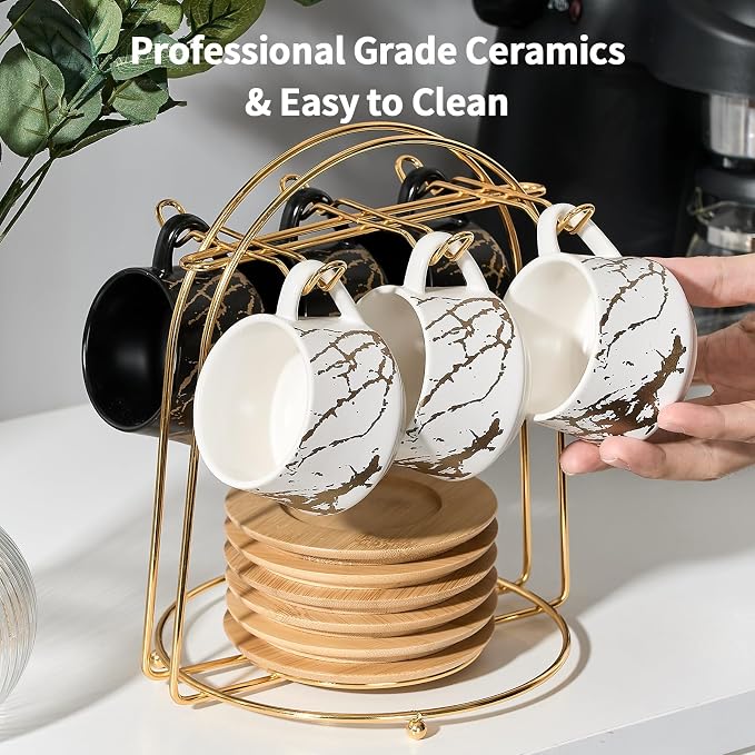 LUKA Ceramic Espresso Cups - Image 5