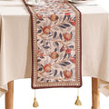 Patdrea Designer French Vintage Linen Table Runner, Floral Pattern, by patdrea