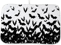 Halloween Bats Dish Drying Mat for Kitchen Counter 18x24 Inch Polka Dots Dish by Unknown
