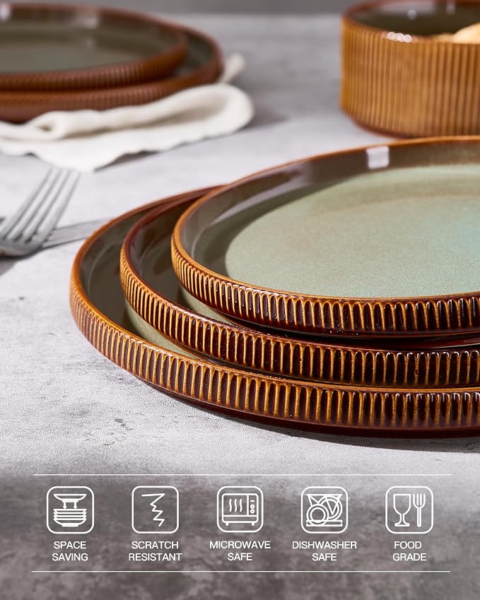 famiware Star 10/8 inches Salad Plates Set - Image 4
