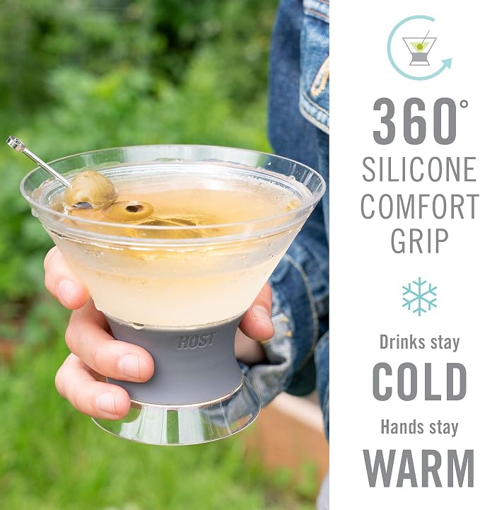 Host Freeze Insulated Martini Cooling Cups - Image 3