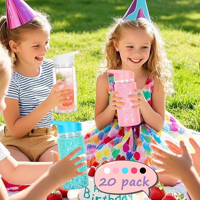 20 Pack 10 Oz Plastic Snow Globe Tumbler - Image 7