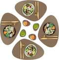 Faux Leather Placemats and Coasters by CaSail