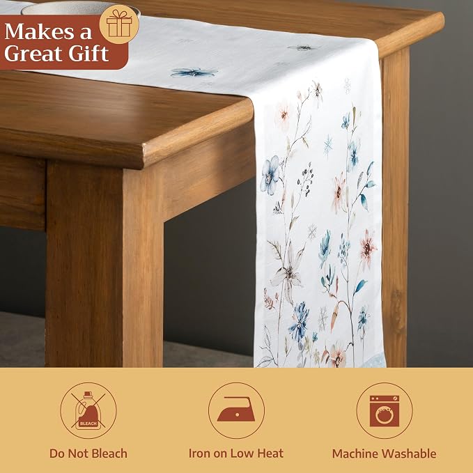 Maison d' Hermine Table Runner 100% Cotton 14.50" x 108" | Table Runners 108 - Image 5