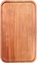 Medium Wooden Serving Trays for Party Long Charcuterie Boards Rectangle Acacia Wood Platter Fruit Dessert Tray for Food Dish Snack Cookie Appetizer Plates Cheese Board Kitchen Dinner Platters