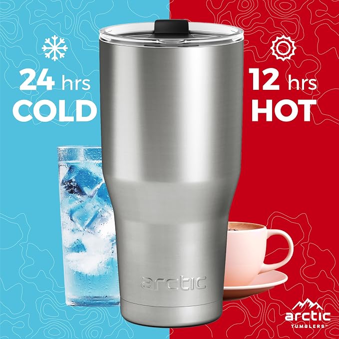 | 30 oz Rose Pink Insulated Tumbler - Image 2