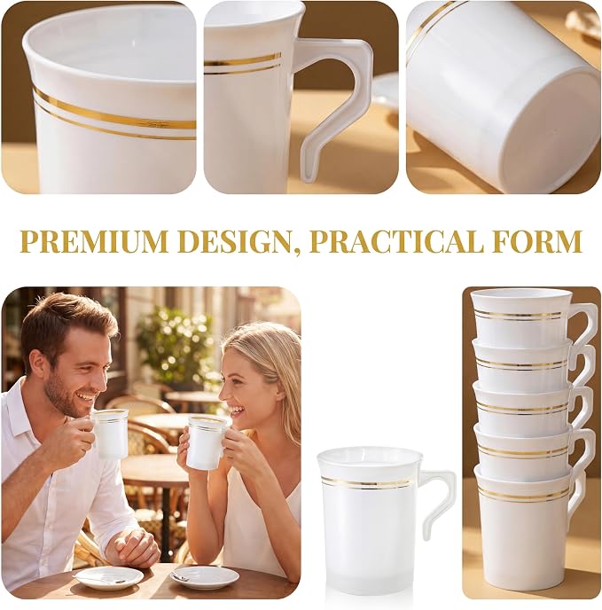 48 Pack Disposable Coffee Mugs - Image 3