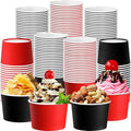 Jingmore Paper Ice Cream Cups 9oz Colored Disposable Dessert Bowls by Jingmore