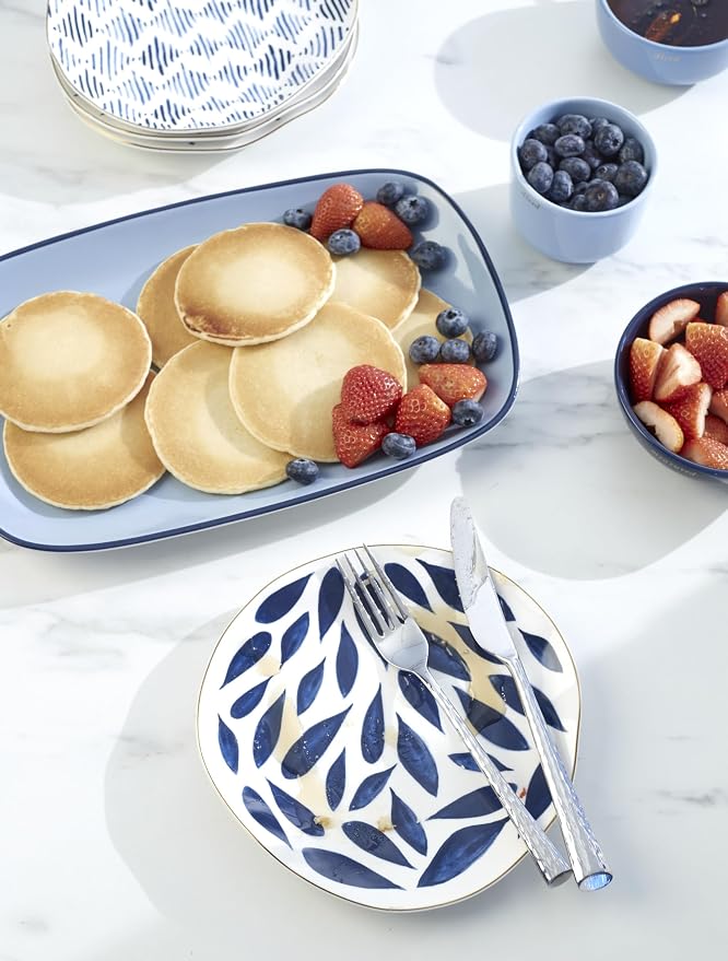 Lenox Blue Bay Porcelain Dessert Plates, gift - Image 6