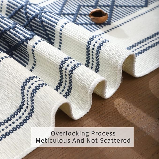 Woven Table Runners Farmhouse Style, Boho Table Runners 108 inches Long - Image 6