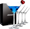 Crystal Martini Cocktail Glasses 9 Ounce Set of 4 by JEKOSENFISHING