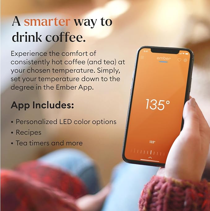 Ember Temperature Control Smart Mug 2, 14 Oz, App-Controlled Heated Coffee Mug - Image 2