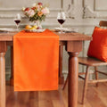 FOLINS&HOME Orange Waterproof Decorative Table Runner 48 Inches Long | 210GSM by FOLINSHOME