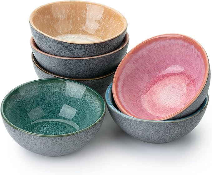 Brew To A Tea BTaT- Ceramic Dipping Bowls, 3.5 oz, 3.5 Inches, Soy Sauce Dish by BrewToATea