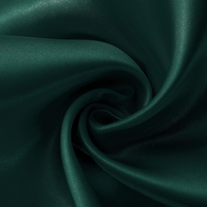 Horbaunal 12 Pack Forest Green Satin Table Runner 12 x 108 Inch | Smooth Table - Image 6