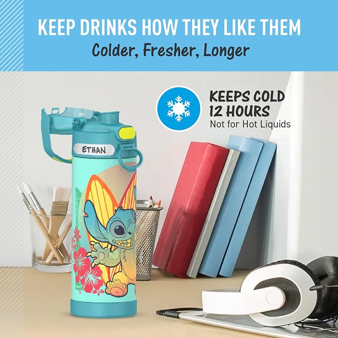 THERMOS FUNTAINER 16 Ounce Stainless Steel Vacuum Insulated Bottle - Image 5