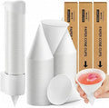 Roshtia 600 Pcs 4 oz Snow Cone Cups Disposable by Roshtia
