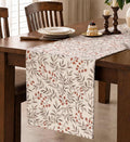13"x 72" Jacquard Woven Chenille Table Runner, Bloom Branch | Exquisite Jacquard by MuseHaus