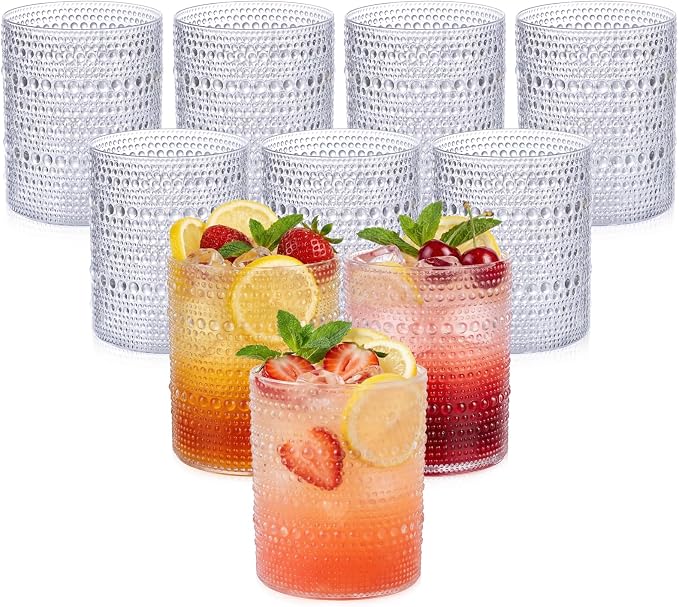 YOUBET 24PCS Plastic Drinking Glasses by YOUBET