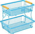 2 Tier Fruit Basket for Kitchen Counter by Unknown