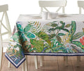 Maison d' Hermine Premium Table Cloth Rectangle Table 100% Combed Cotton 140 x 70 Inches Tablecloth Reusable Decorative for Dining Room, Farmhouse, Home, Party, Festive & Wedding - Mosaic