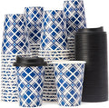 Tamone 100 PACK 12OZ Disposable Coffee Cups by InjectingCreativityandBeautyintoModernLife