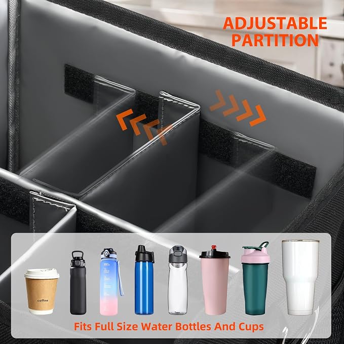 4 Cup Drink Carrier Bag, Insulated Cup Caddy - Image 4