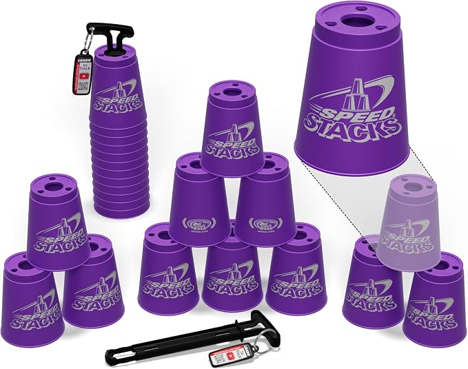 Speed Stacks | Official Sport Stacking Set, Low Friction | WSSA Approved by SpeedStacks