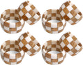 Resin & Wood Napkin Rings, epoxy resin & natural wood, moisture-resistant by CLEENTABLE