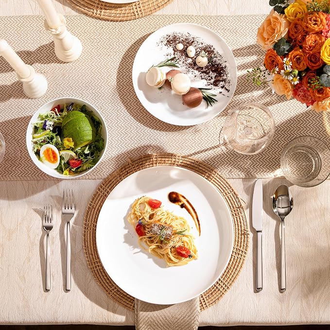24pc Bone China Dinnerware Set - Image 2