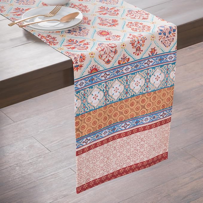 Maison d' Hermine Table Runner 100% Cotton 14.50" x 72" | Table Runners 72 - Image 9