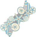 Beaded Table Runner- 36 " Elegant Glass Beads & Polyester Non-Slip Table Runner by ALPHALivingHOME