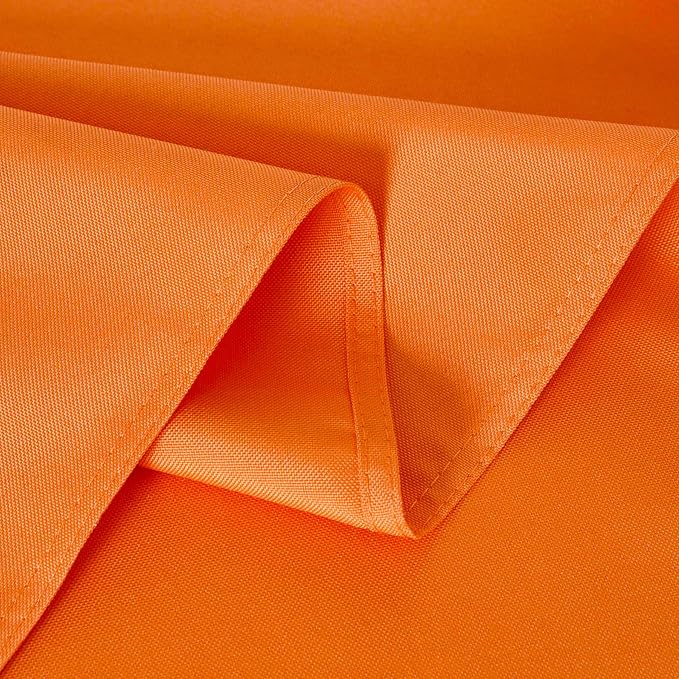 Orange Table Runner, Waterproof Washable Runners 36 Inches Long | Reusable - Image 5