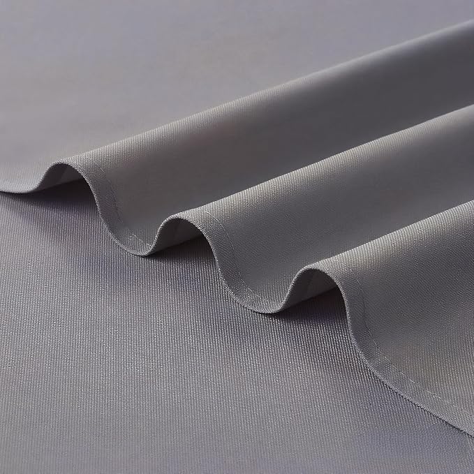 FOLINS&HOME Grey Waterproof Decorative Table Runner 90 Inches Long | 210GSM - Image 5