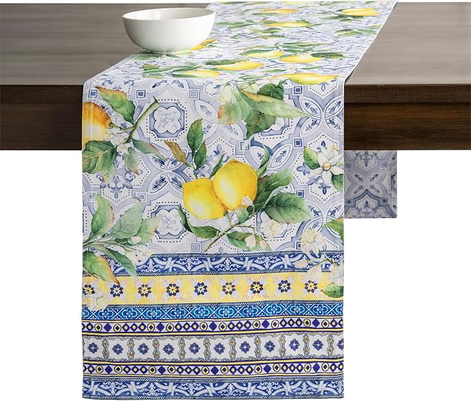 Maison d' Hermine Table Runner 100% Cotton 14.50" x 108" | Table Runners 108 by MaisondHermine