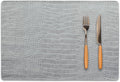 Set of 4 Faux Leather Placemats, PU Table Mats, Waterproof, Stain Resistant, Heat Resistant, Easy to Clean for Kitchen Dining Table,Conference Table