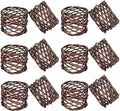 ITOS365 Handmade Copper Antique Round Mesh Napkin Rings Holder by ITOS365