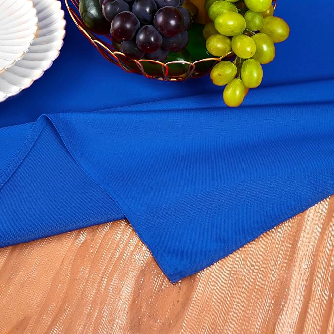 MEANMOY Royal Blue Table Runner 36 Inches Long Waterproof Table Runners | - Image 5