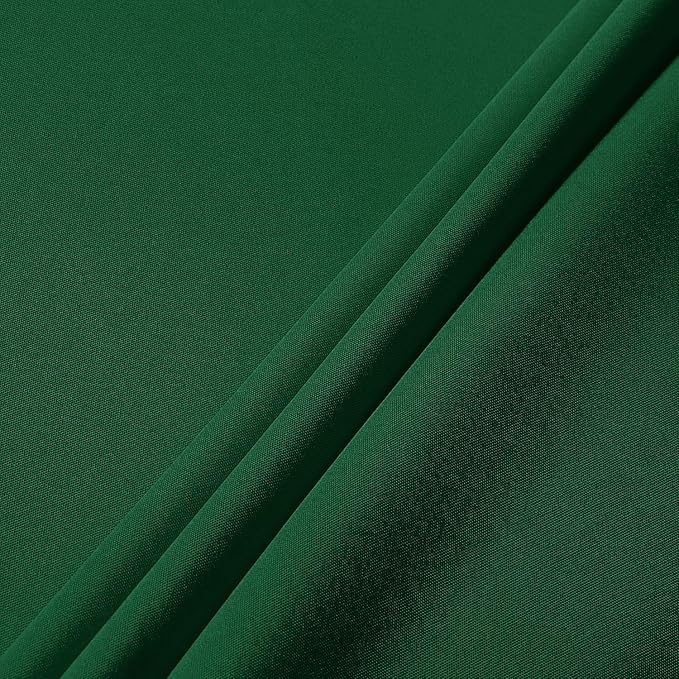 sancua Rectangle Tablecloth - 70 x 120 Inch - Stain and Wrinkle Resistant Washable Polyester Table Cloth, Decorative Fabric Table Cover for Dining Tables, Buffet Parties and Christmas, Hunter Green