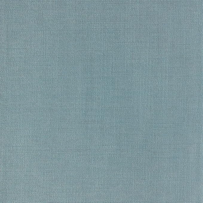 Linen Textured Border Table Runner, 14 x 48 Inch Blue | Mitered Corner Design - Image 6