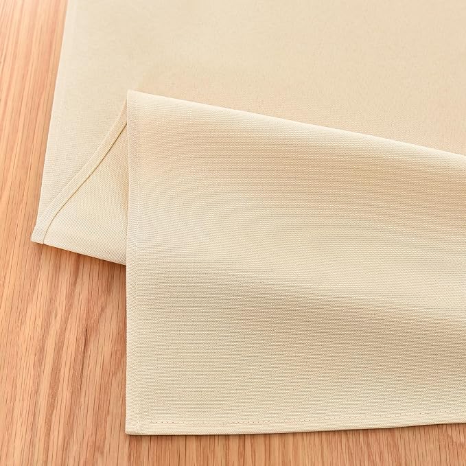 Farmhouse Beige Table Runner Dining Table Runners 60 Inches Long Coffee Table - Image 3