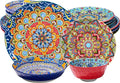 16 Pieces Dinnerware Sets, Service by Romatlink